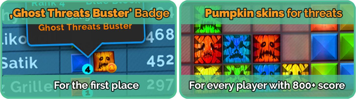 Halloween rewards