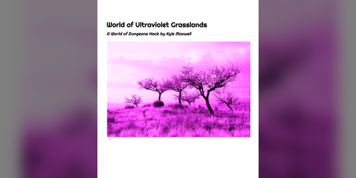 Cover image for World of Ultraviolet Grasslands