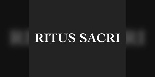 Cover image for Ritus Sacri