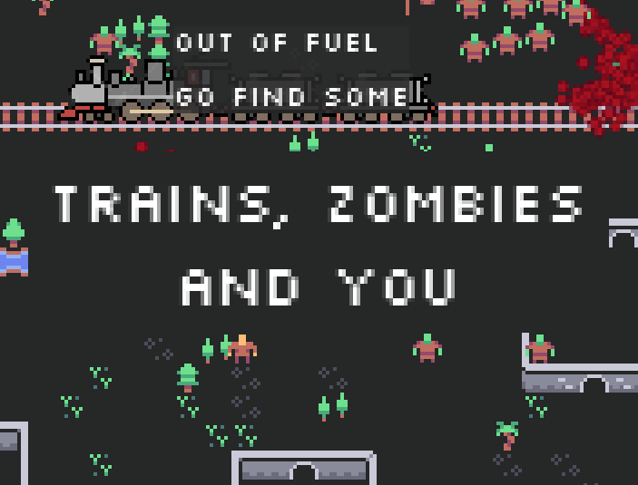 Cover image for Trains, zombies, and you