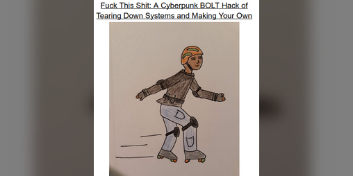 Cover image for Fuck This Shit: A Cyberpunk BOLT Hack