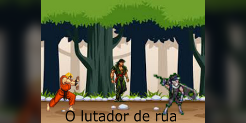 Cover image for o lutador de rua história