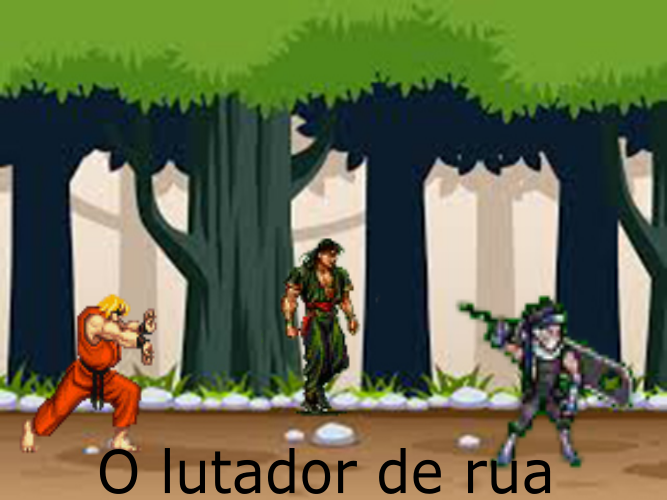 Cover image for o lutador de rua história