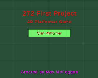 Class Project: 2d Platformer
