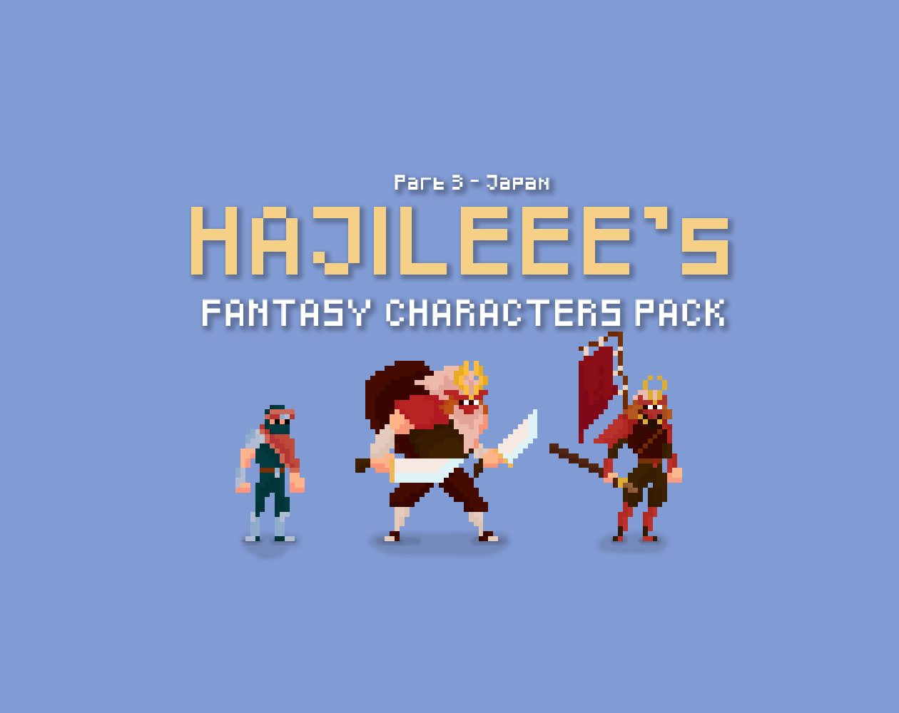 Hajileee's Fantasy Characters Pack - Japan Set