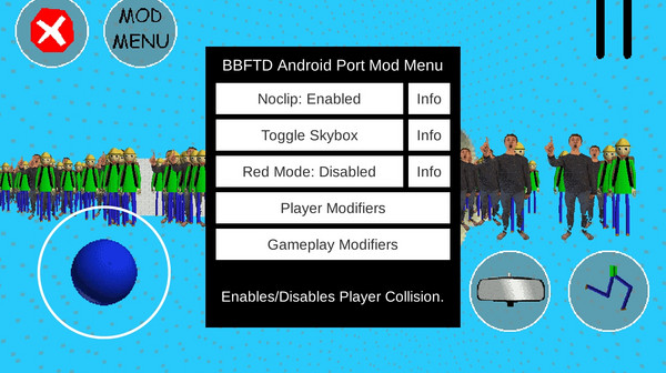 Mod Menu Version Released! - Baldi's Basics Field Trip Demo