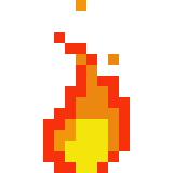 Animated Flame Spritesheet by Max1Truc