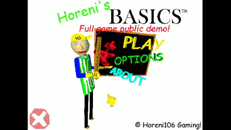 Horeni's Basics Full Game Public Demo!