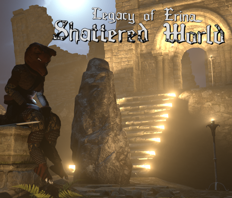 Cover image for Legacy of Erina - Shattered World