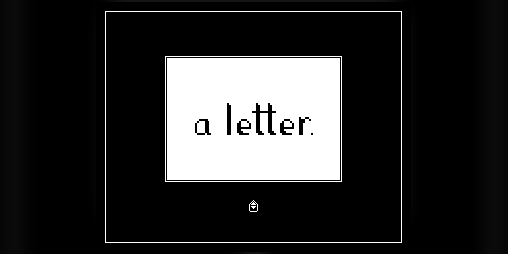 Cover image for A letter