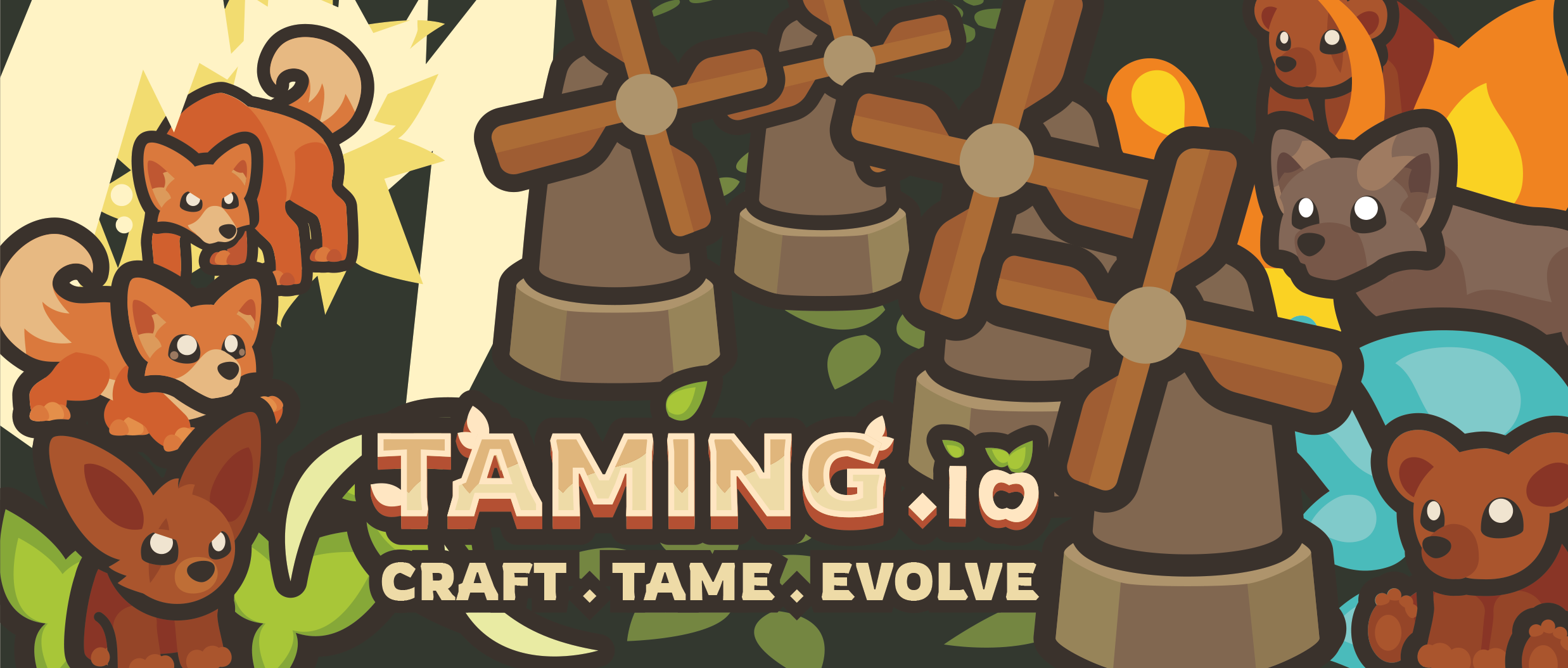 Stream Taming io: A Survival .io Game with Magical Pets - Download