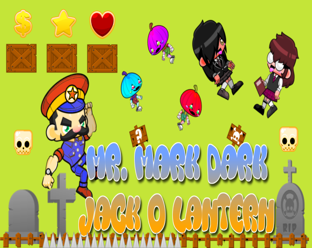 Mr. Mark Dark: Jack O Lantern cover
