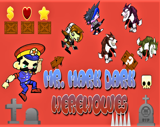 Mr. Mark Dark: Werewolves cover