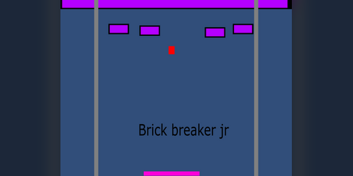 Cover image for brick breaker jr