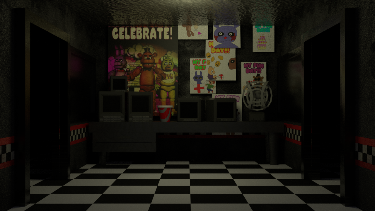 C4D/FNaF] FNaF 1 Map Light Pack Remastered 