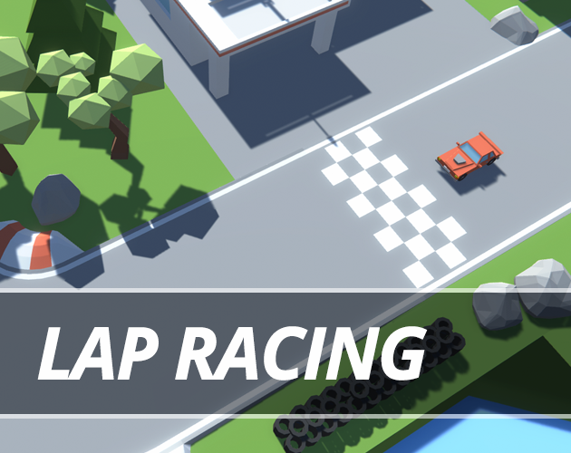 Low Poly Lap Racer