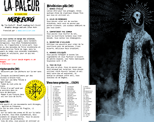 MorkBorg - classe "La Paleur"