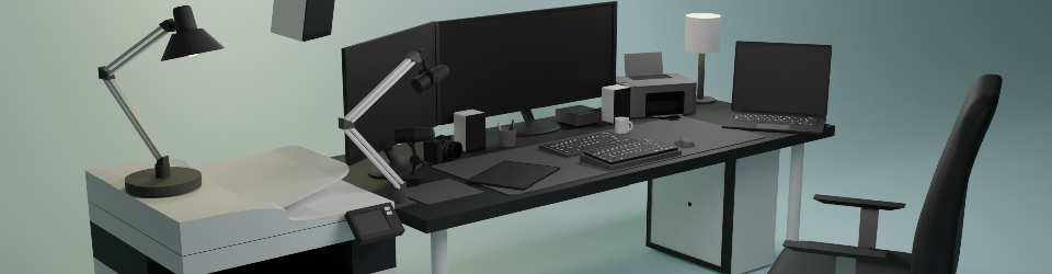 Office low poly pack