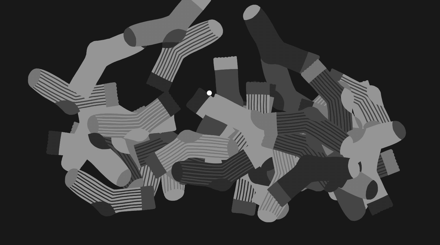 honey, could you help pair those socks?