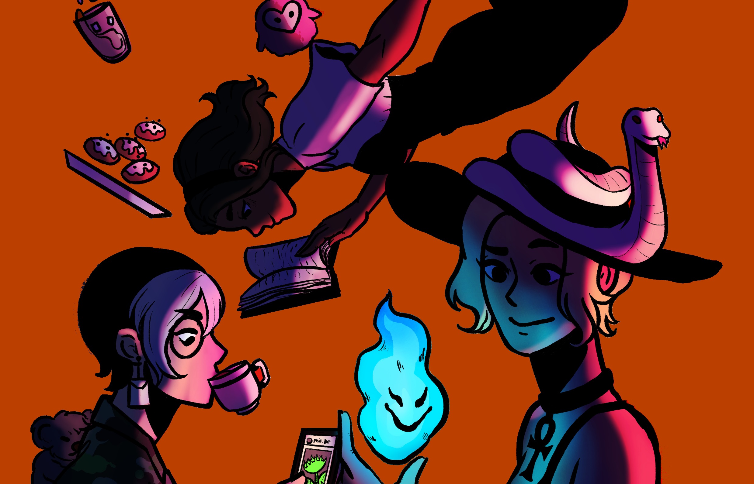 Cover image for Bums in a Coven