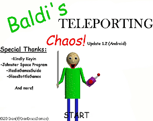 Baldi's Basics Android Teleporting Chaos V.1.2