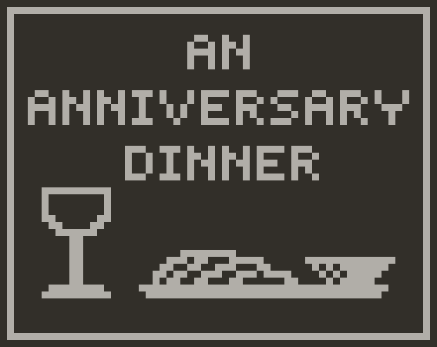 an anniversary dinner