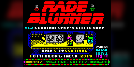 Cover image for Rade Blunner, Episode 2: Cannibal Wheh's Little Shop