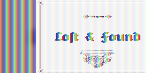 Cover image for Lost and Found: Weapons