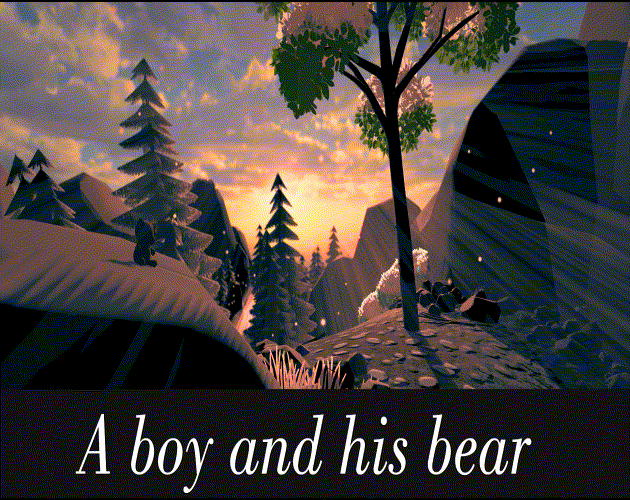 A boy and his bear (christmas advent calendar)