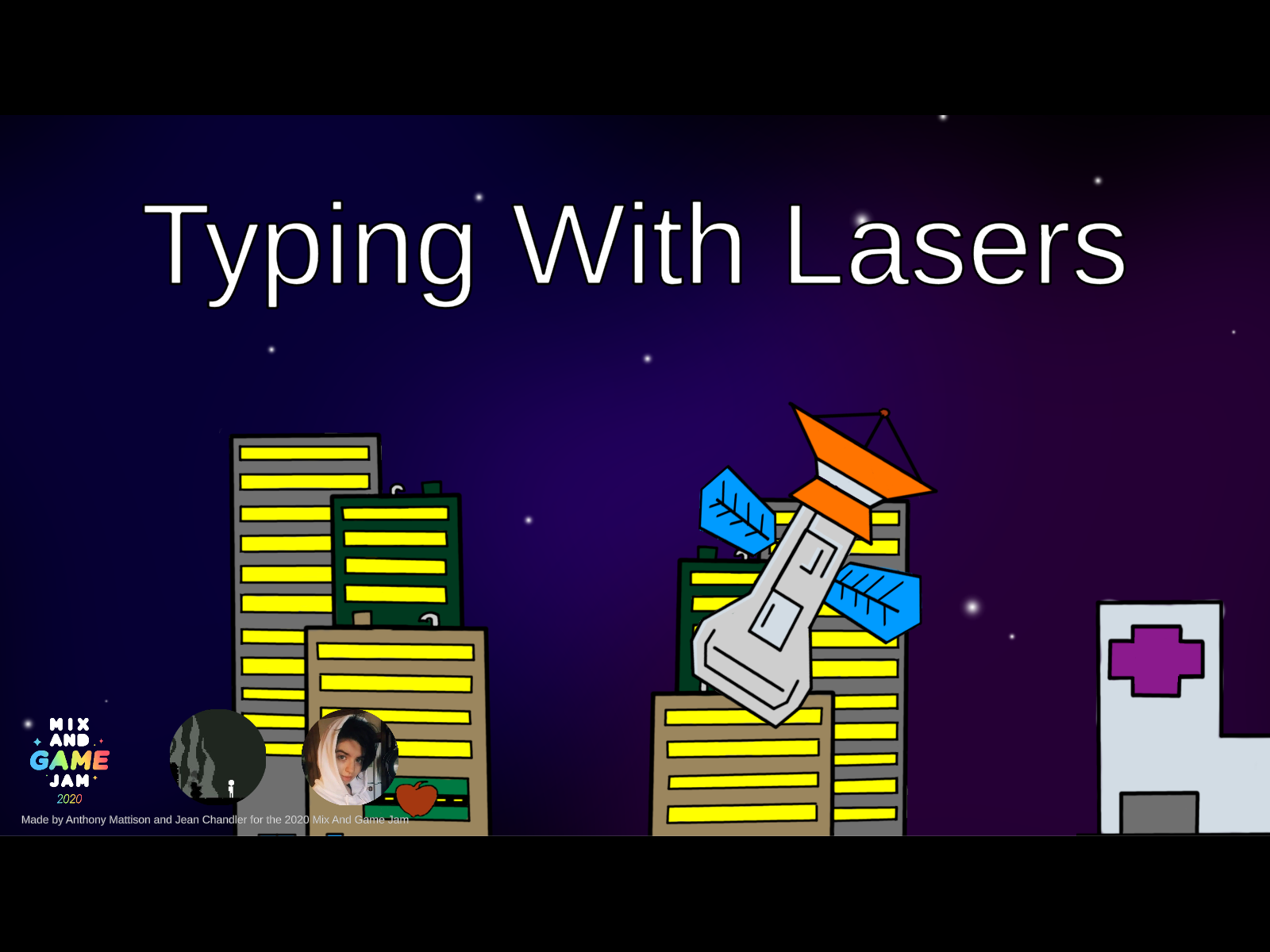 Typing With Lasers (Mix And Game Jam 2020) by Applestreet Games for Mix