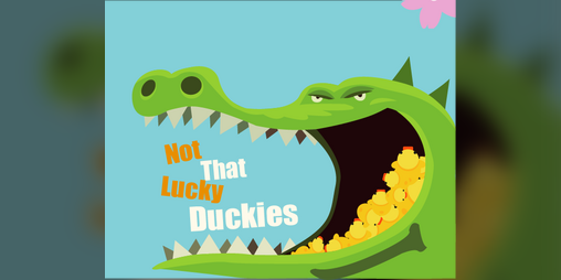 Cover image for Not That Lucky Duckies