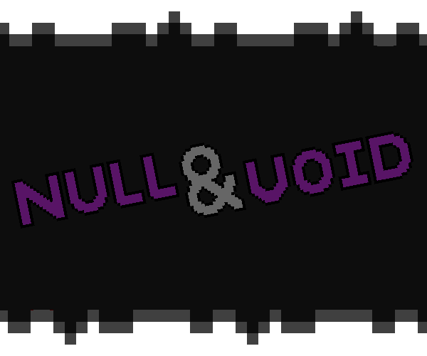 Cover image for Null And Void