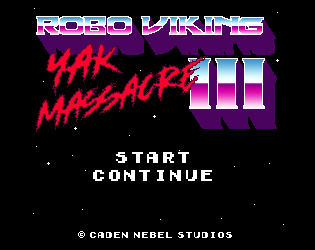 Cover image for Robo Viking Yak Massacre III