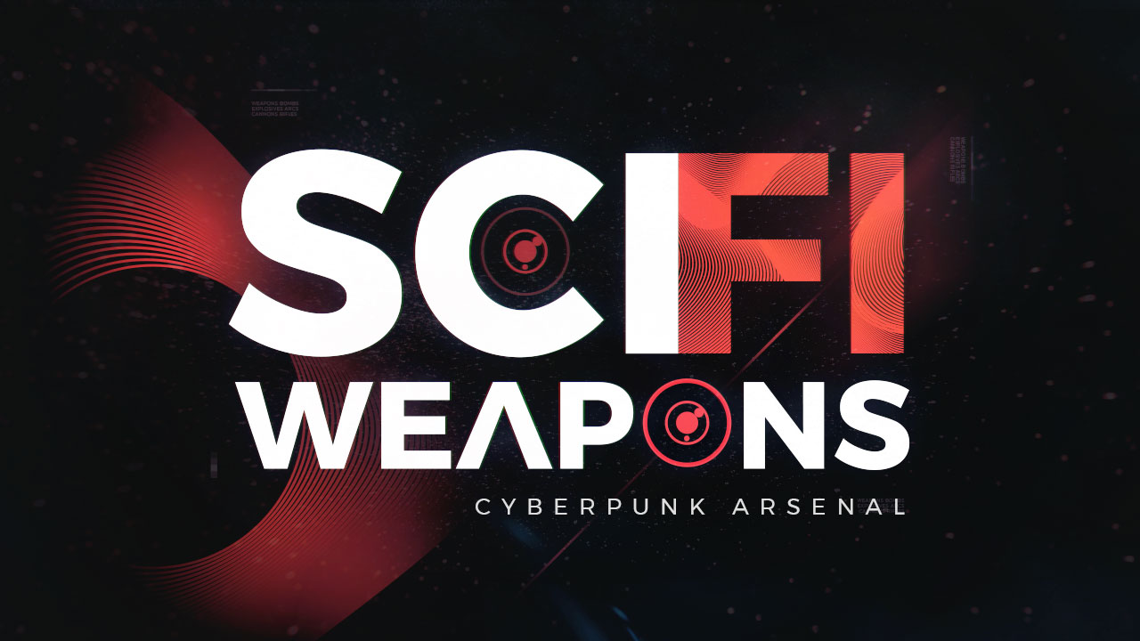 Sci Fi Weapons Cyberpunk Arsenal