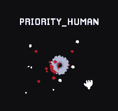 PRIORITY_HUMAN by Frogrammer