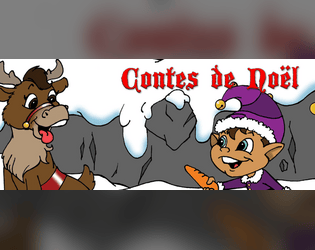 Contes de Noël   - Jeu de rôle en forme de conte, simple pour les jeunes enfants (4 an et plus). 