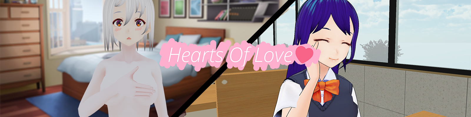 Cover image for Hearts Of Love (NSFW +18)