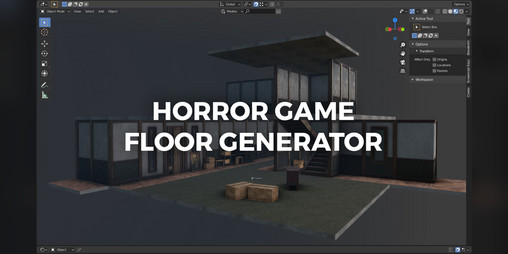 Horror Game Floor Generator by berkgedik
