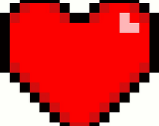 Heart - PixelArt by MiguelNero