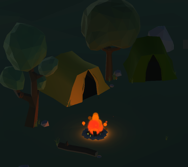 Isometric Camping Project