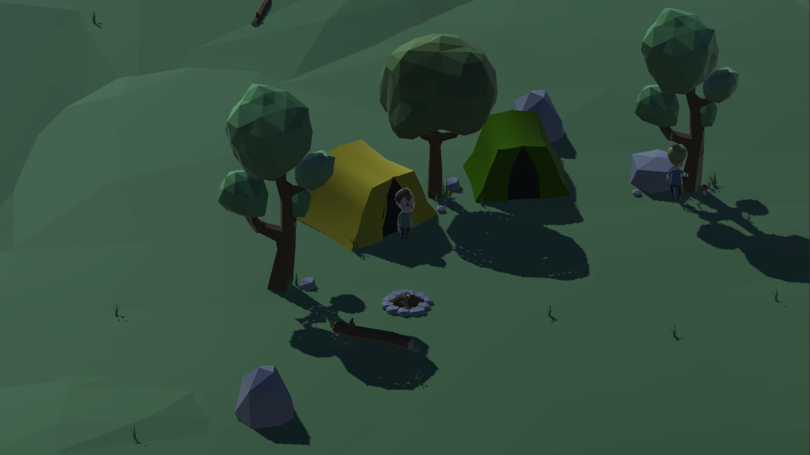 Isometric Camping Project