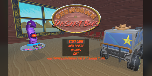 Cover image for Showdown at Desert Bus