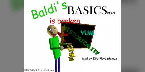 Cover image for Baldi's Basics is broken