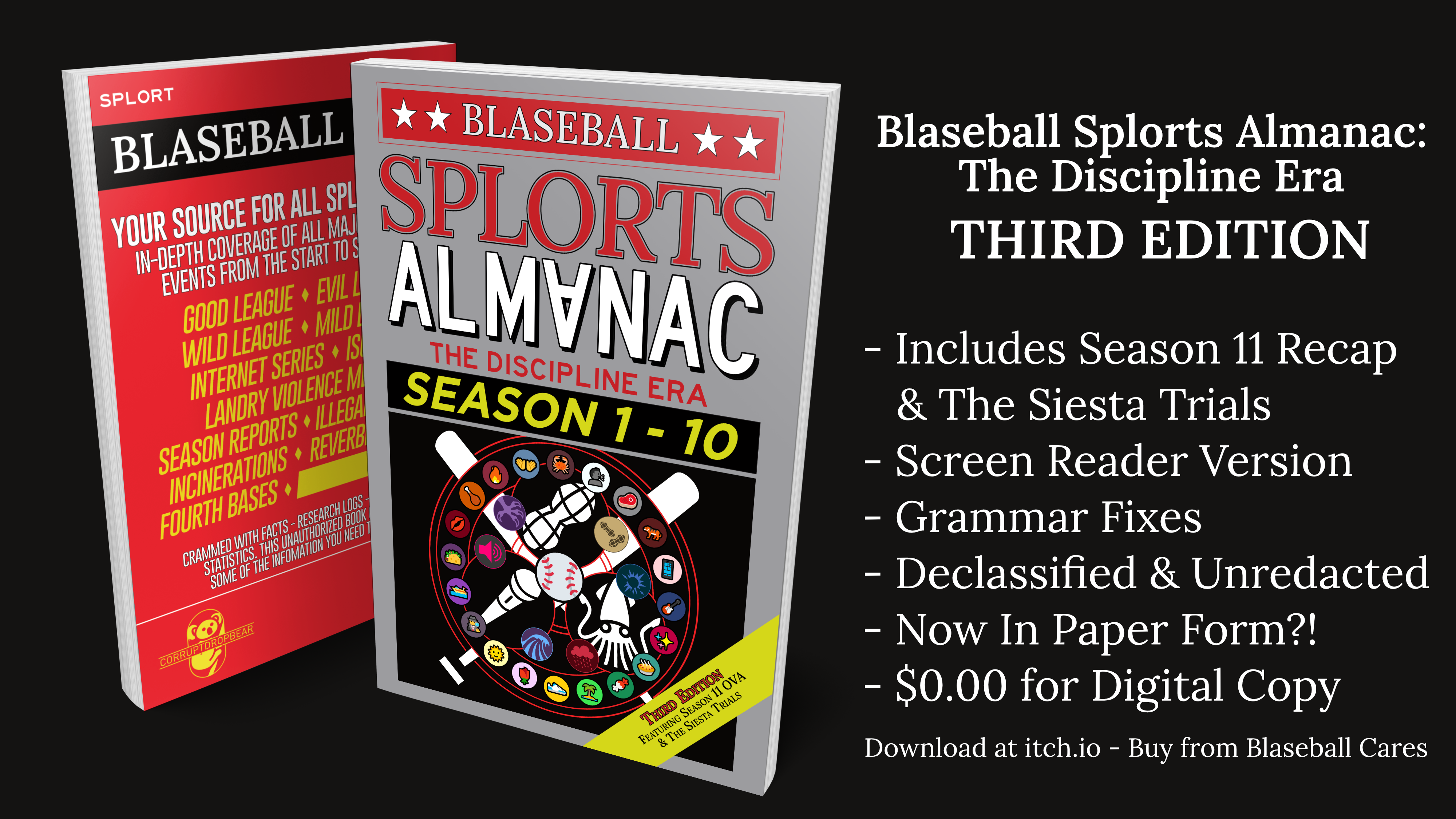 Blaseball Splorts Almanac: The Discipline Era