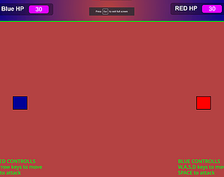 Just a dumb top down fighting game