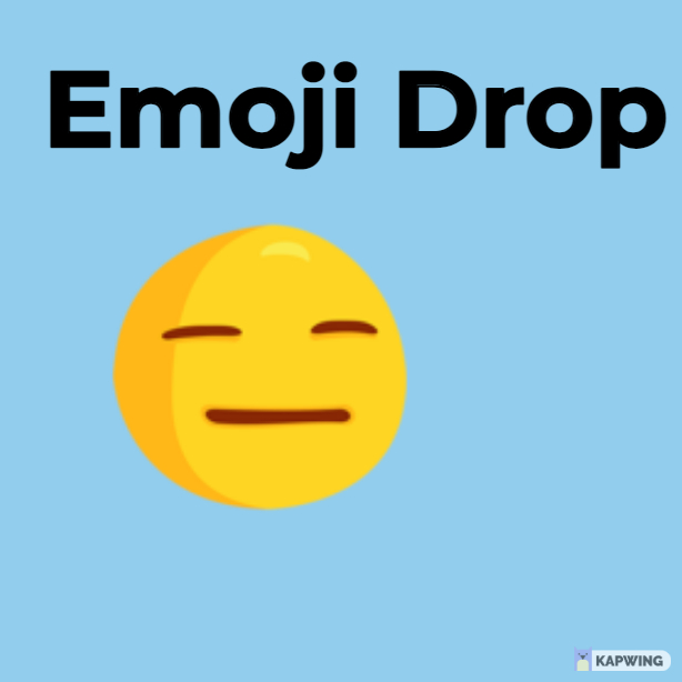 Emoji Drop by jashtn, HappyFridge