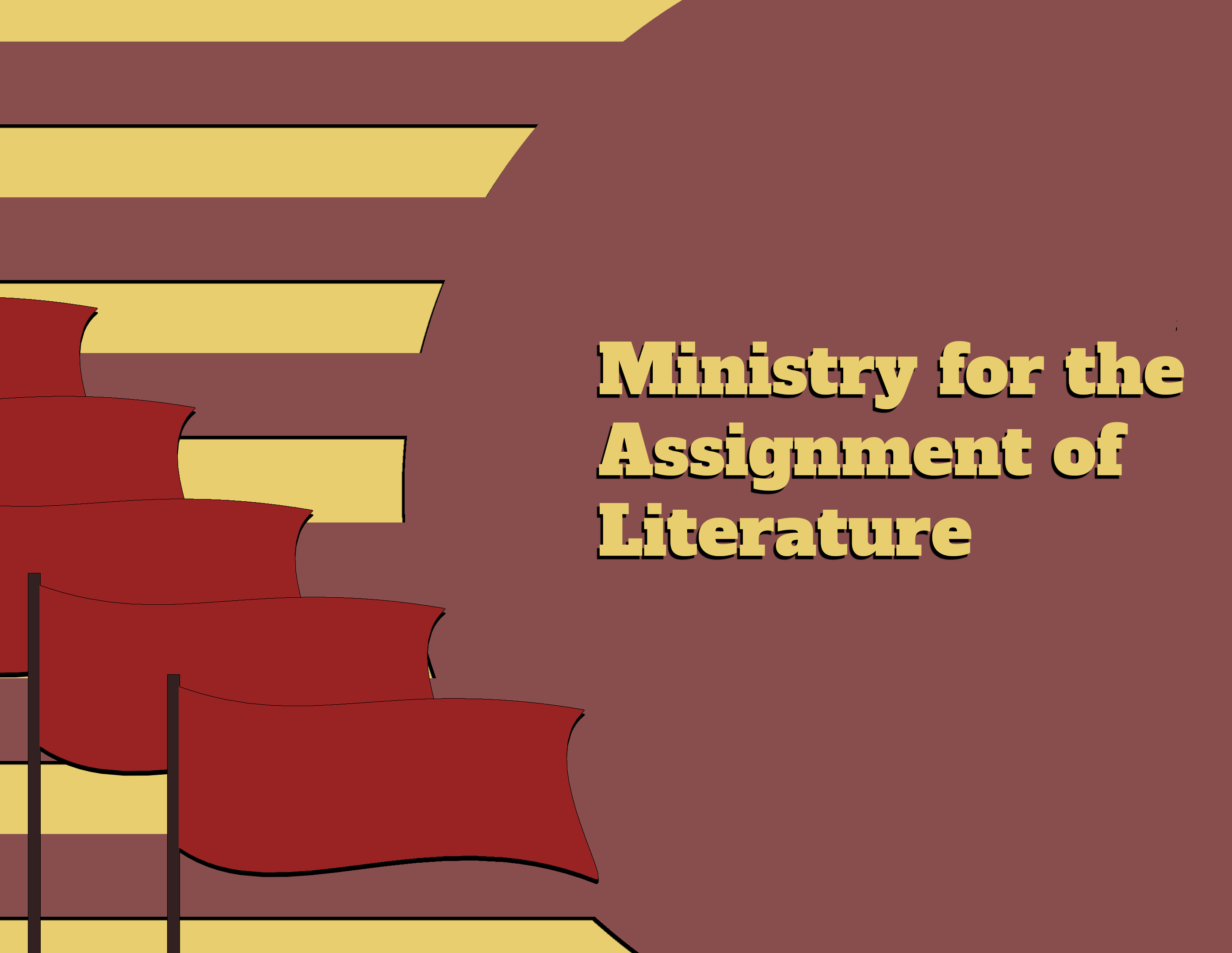 Cover image for Ministry for the Assignment of Literature