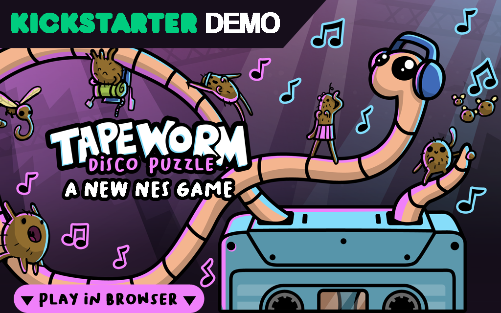 Tapeworm Disco Puzzle Demo
