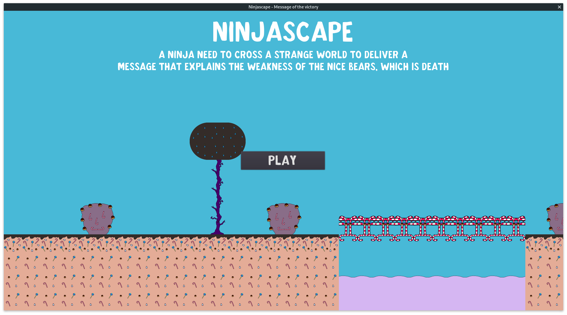 Cover image for Ninjascape - Message of the victory