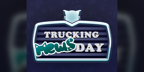 Cover image for Trucking Mewsday #jinglecats2020